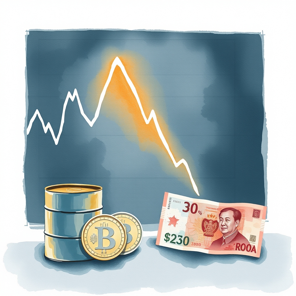 러시아 증시, 2024년 12월 이후 최저… 루블도 약세