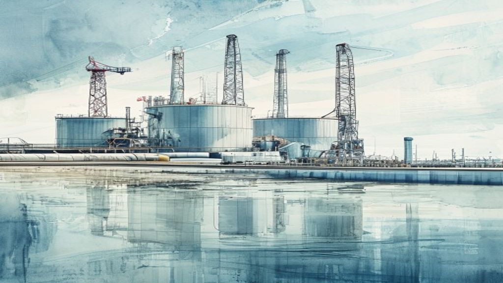 가즈프롬 우스트-루가 LNG 시설, 완공률 80%에 도달
