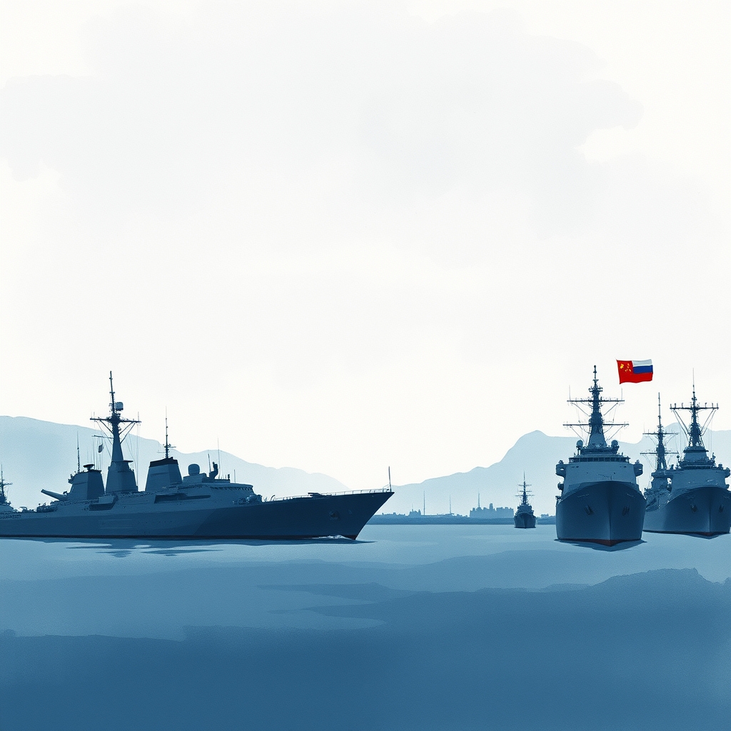 러·중 해군훈련 본격화… 칭다오에 태평양함대 함정 입항